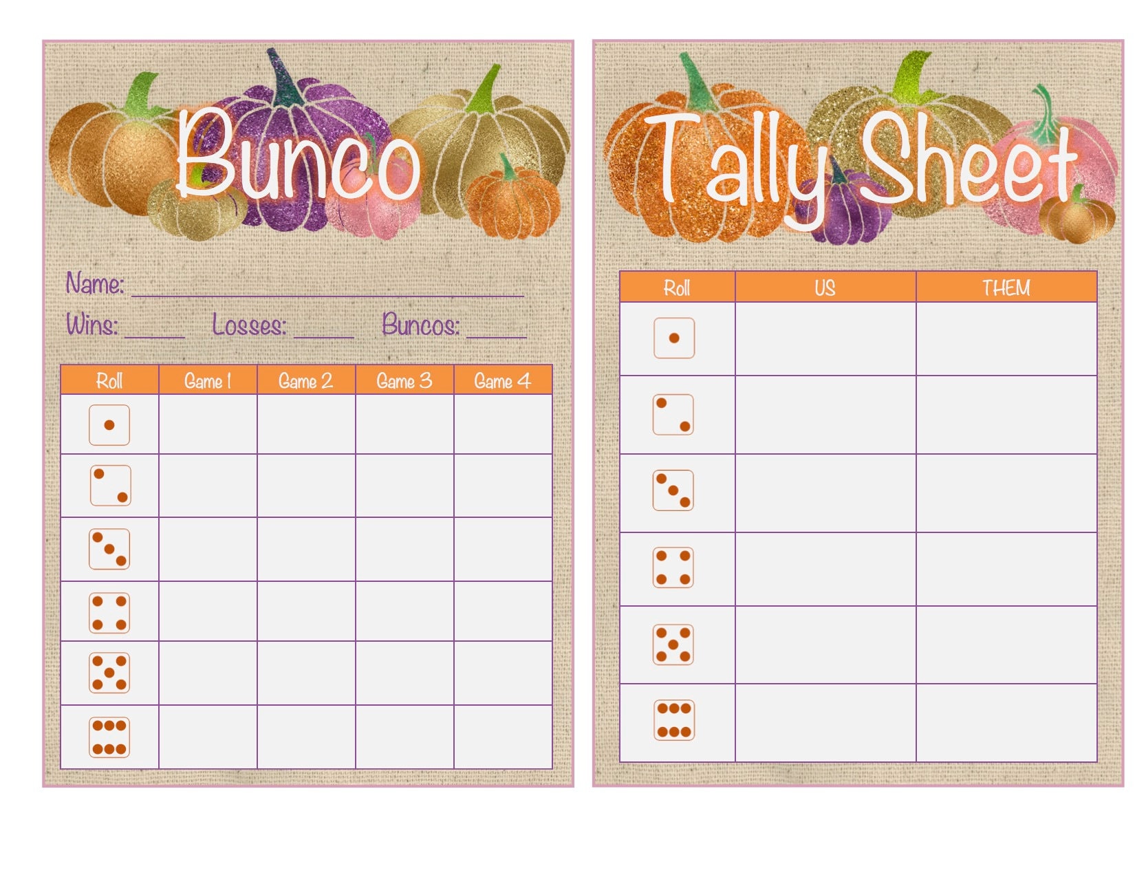 fall-bunco-template-november-bunco-pumpkin-bunco-etsy