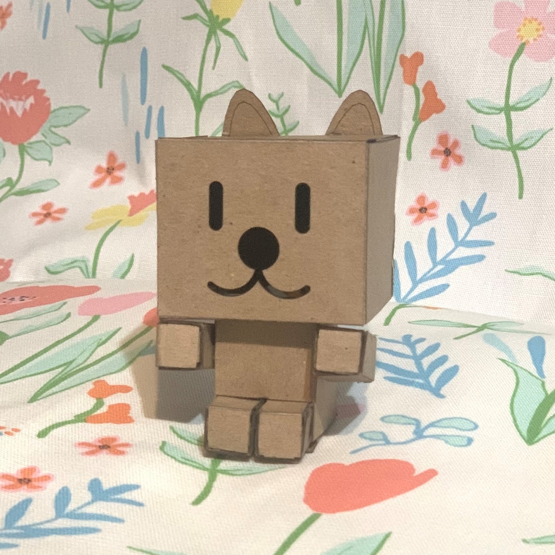 Two 3D Lasercut Kraft Paper Figurines Etsy