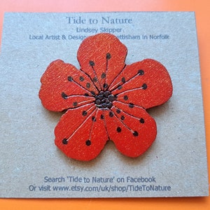 Poppy pin/badge