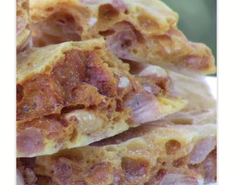 Sugar Free Peanut Brittle made with Splenda