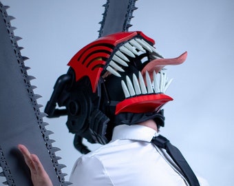 Denji Chainsaw Man Helmet Cosplay Replica for Sale – Go2Cosplay