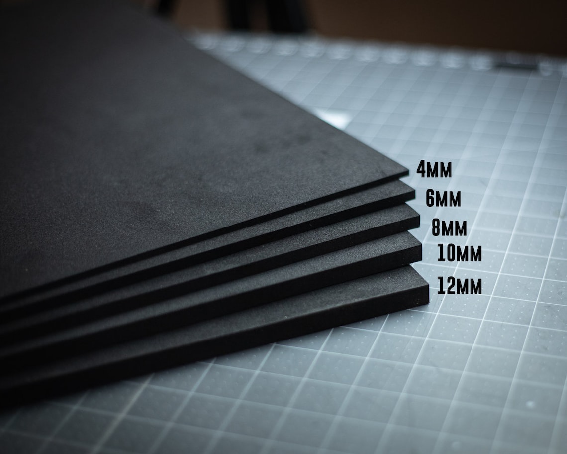 EVA Foam Sheet // 2mm 4mm 6mm 8mm 10mm 12mm // Iwood Etsy