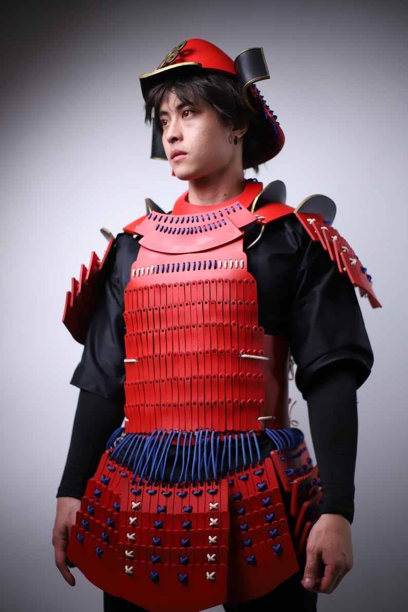 Samurai Armor and Helmet Pattern // Iwood Cosplay // LARP // Etsy