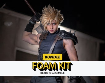 Cloud Strife Cosplay Full Kit | Ready to Assemble | Iwood Cosplay