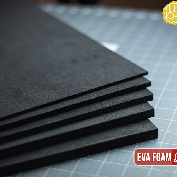 EVA Foam Sheet // 2mm, 4mm, 6mm, 8mm, 10mm, 12mm // Iwood Cosplay Halloween // Shoe Insole