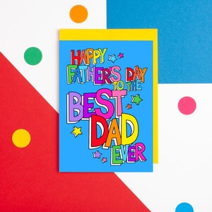Carte de fête des pères du meilleur papa de tous les temps, bonne fête des pères au meilleur papa de tous les temps, carte papa, carte papa, carte pour papa, carte beau-père, carte grand-père