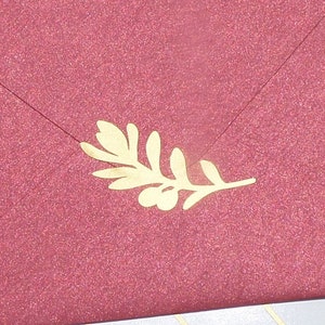 Plus de 30 autocollants de rameau d'olivier, verdure, botanique, faire-part de mariage en forme de feuille, joint d'enveloppe, décoration de carte de remerciement, 1,5 à 2 pouces, décalcomanie en vinyle