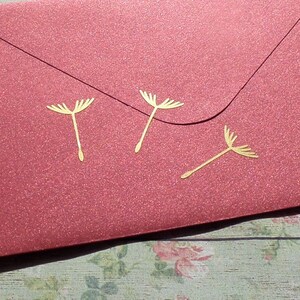 100 adesivi di dente di leone, decalcomanie di semi di dente di leone, carta da parati rimovibile, sigillo di invito al matrimonio, fiore, decorazione di fidanzamento in oro