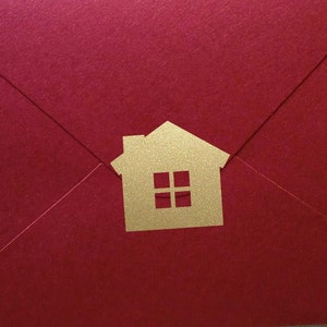 Plus de 20 autocollants maison, cachet d'enveloppe, fournitures pour travaux manuels, 0,75-2 po., vinyle