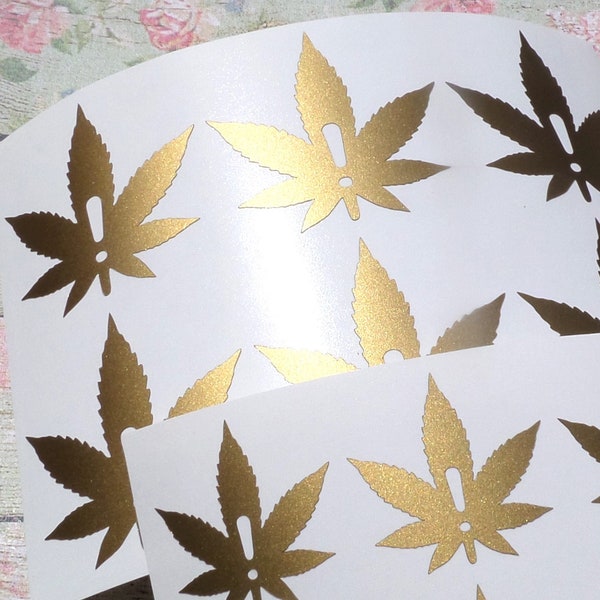20+ Cannabis Warning Stickers, Marijuana edibles, weed food labels, 1 - 1.5in, vinyl decals