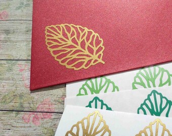 Autocollants 24 feuilles, sceau d’enveloppe de mariage minimaliste, 2in, vinyle
