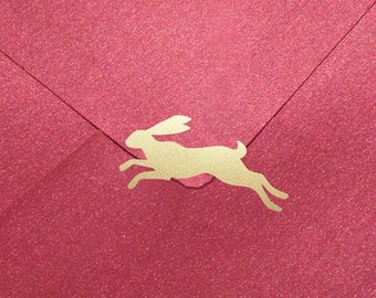 Plus de 10 stickers lapins, cachet pour enveloppe, fournitures pour travaux manuels, 1,2 à 7,5 cm (0,5 à 3 po.), décalcomanies en vinyle