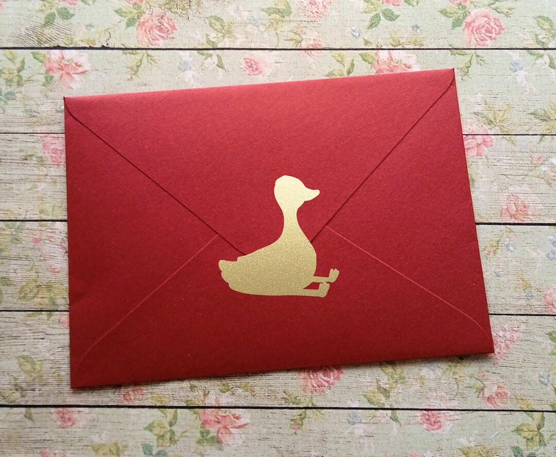 Goose Envelope Goose Stickers, 10+pcs, 0.75-3in (1.9-7.5cm), Vinyl Decals - Etsy