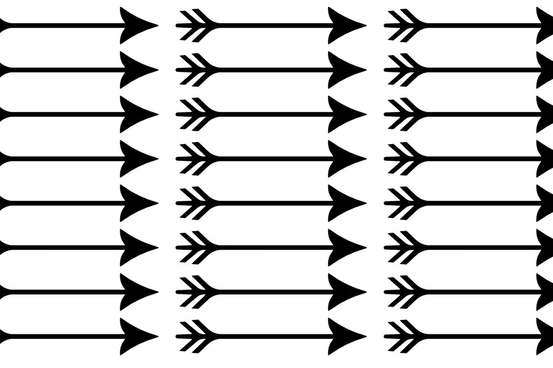 Arrow Stickers, Gold Arrow Decals, Tribal Birthday Party Decoration ...