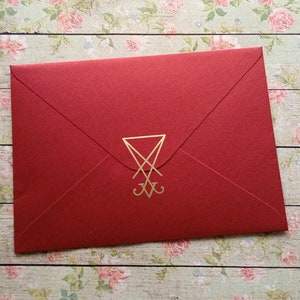 40+ Lucifer Sigil Stickers, craft supply,  1 - 1.5in (2.5-3.8cm) vinyl decals