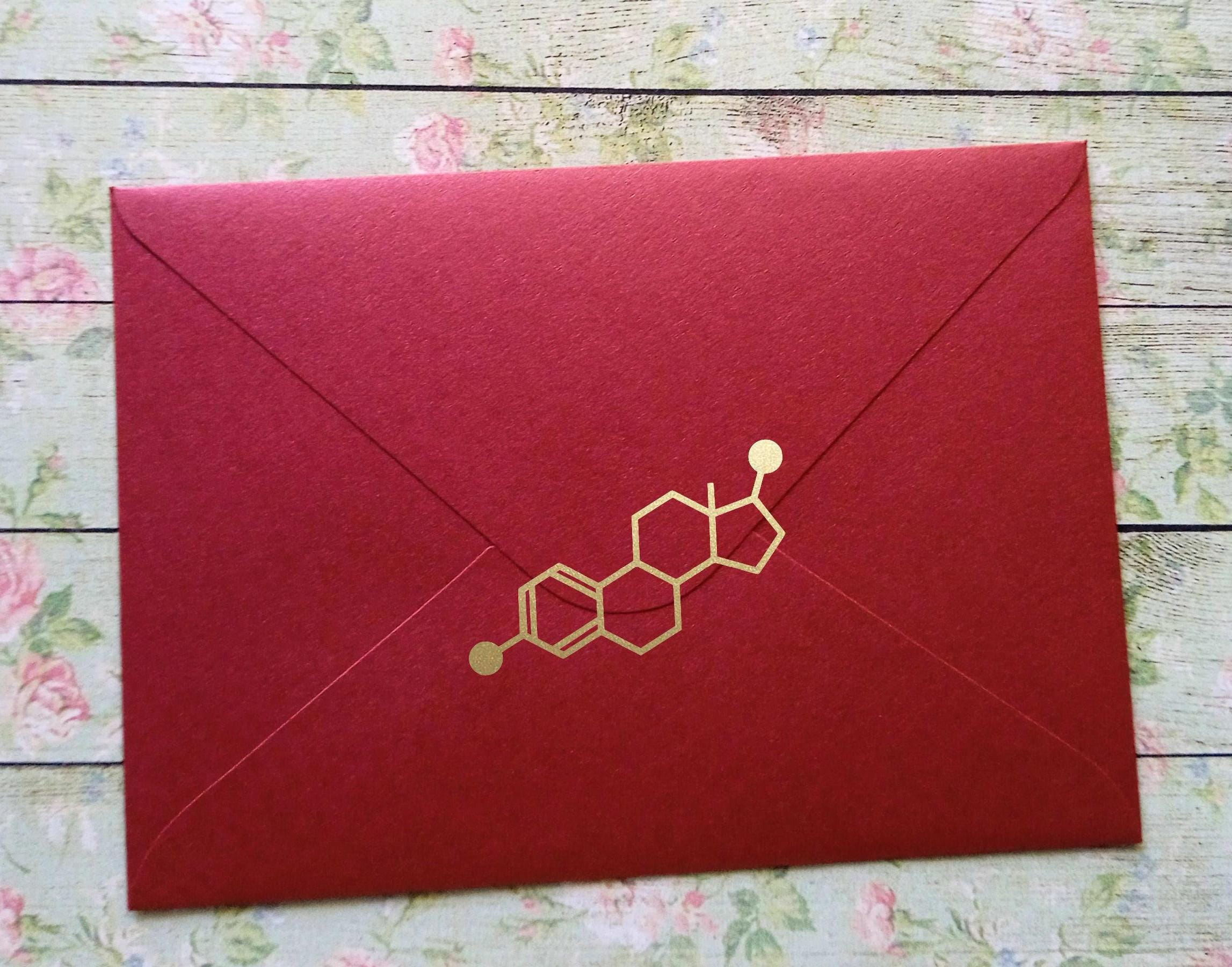 Hormones Sticker 12+ Estrogen Molecule Stickers, Envelope Seal, Craft Supply, 1.5-2.5in ...
