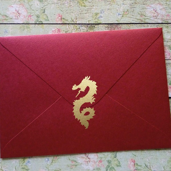 Plus de 20 autocollants dragons, zodiaque chinois 2024, année du dragon, joint d'enveloppe, fournitures pour travaux manuels, 1,5 à 2,5 pouces, vinyle imperméable