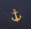 30 small glitter anchor stickers, envelope seal, nautical party decoration, mermaid party,  beach wedding invitation product logo