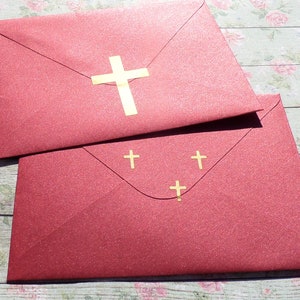 20-150 pegatinas de cruz sencillas, para bautizo, sello de sobre de Pascua, material para manualidades, 0,5-2 pulgadas, vinilo