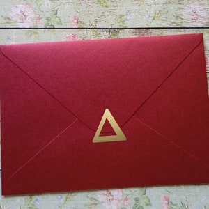 36+ Adesivos Delta, letra grega, selo de envelope, material para artesanato, 0,5-1,5 pol. (1,2-3,8 cm), vinil à prova d'água