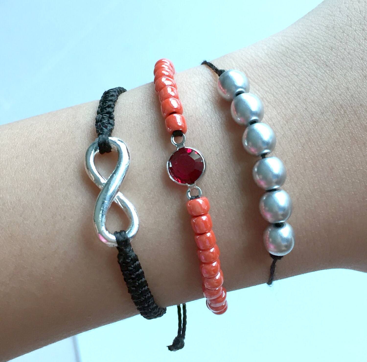 Trio bracelet Do it yourself kit Etsy