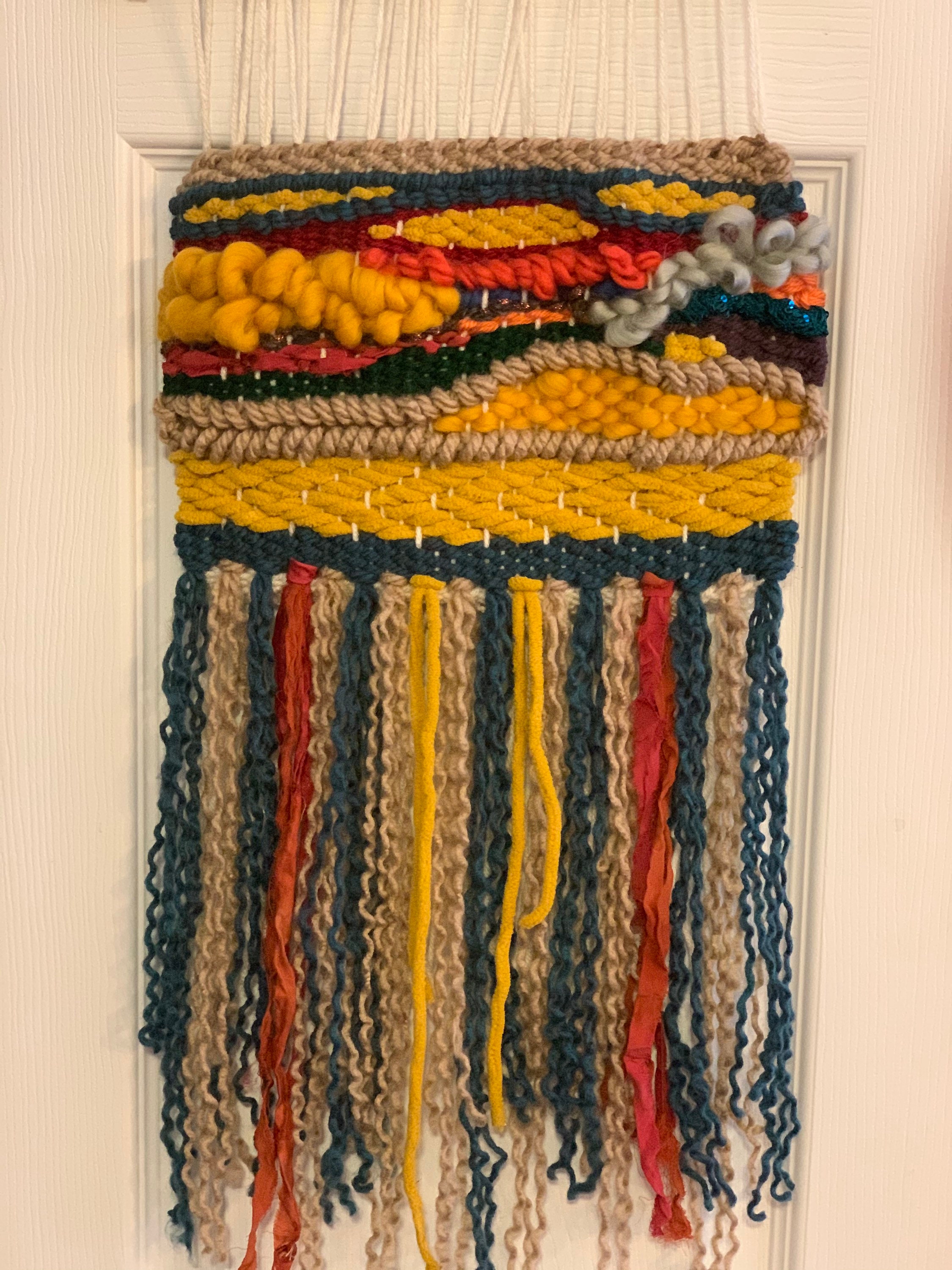 Woven wall hanging Etsy