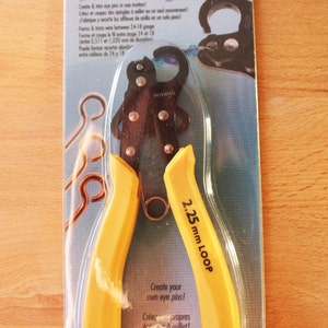 Beadsmith One Step Looper 2.25mm Loops - Use 24-18 Gauge Wire - Hard or Dead Soft