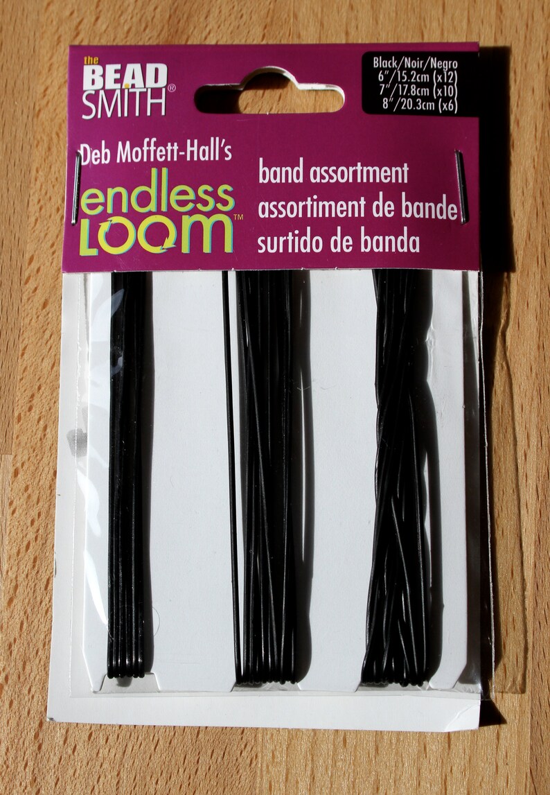 The Beadsmith® Endless Loom Stretch Bands Mixed Pack 12 X Etsy UK