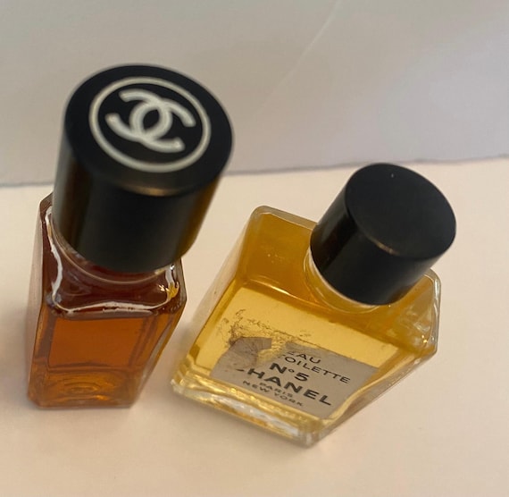 Authentic Vintage Chanel No 5 Perfumes 1/8th Fl Oz. Perfume and