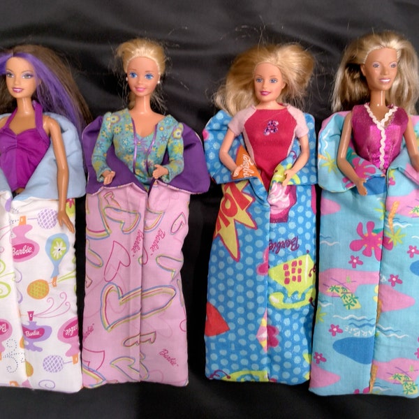 Barbie Sleeping Bags, Sleeping Bags for Barbie's