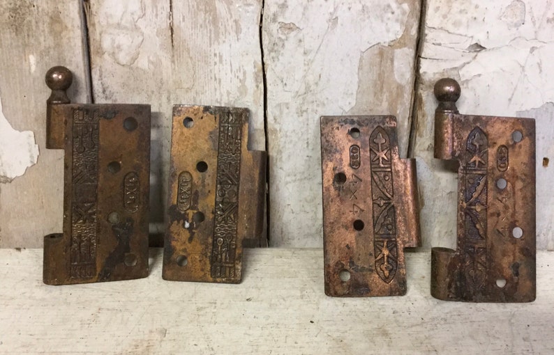 Vintage Door Hinges / Restoration Hardware / Victorian 4 Etsy