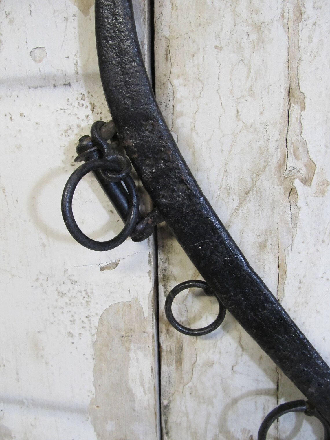 Antique Iron and Brass Horse Harness Hames Farm Animal Etsy