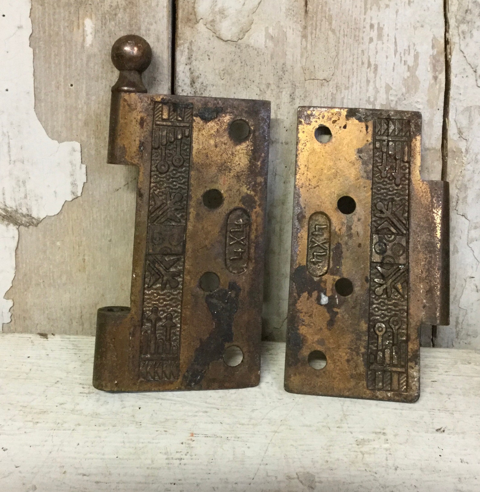 Vintage Door Hinges / Restoration Hardware / Victorian 4 Etsy
