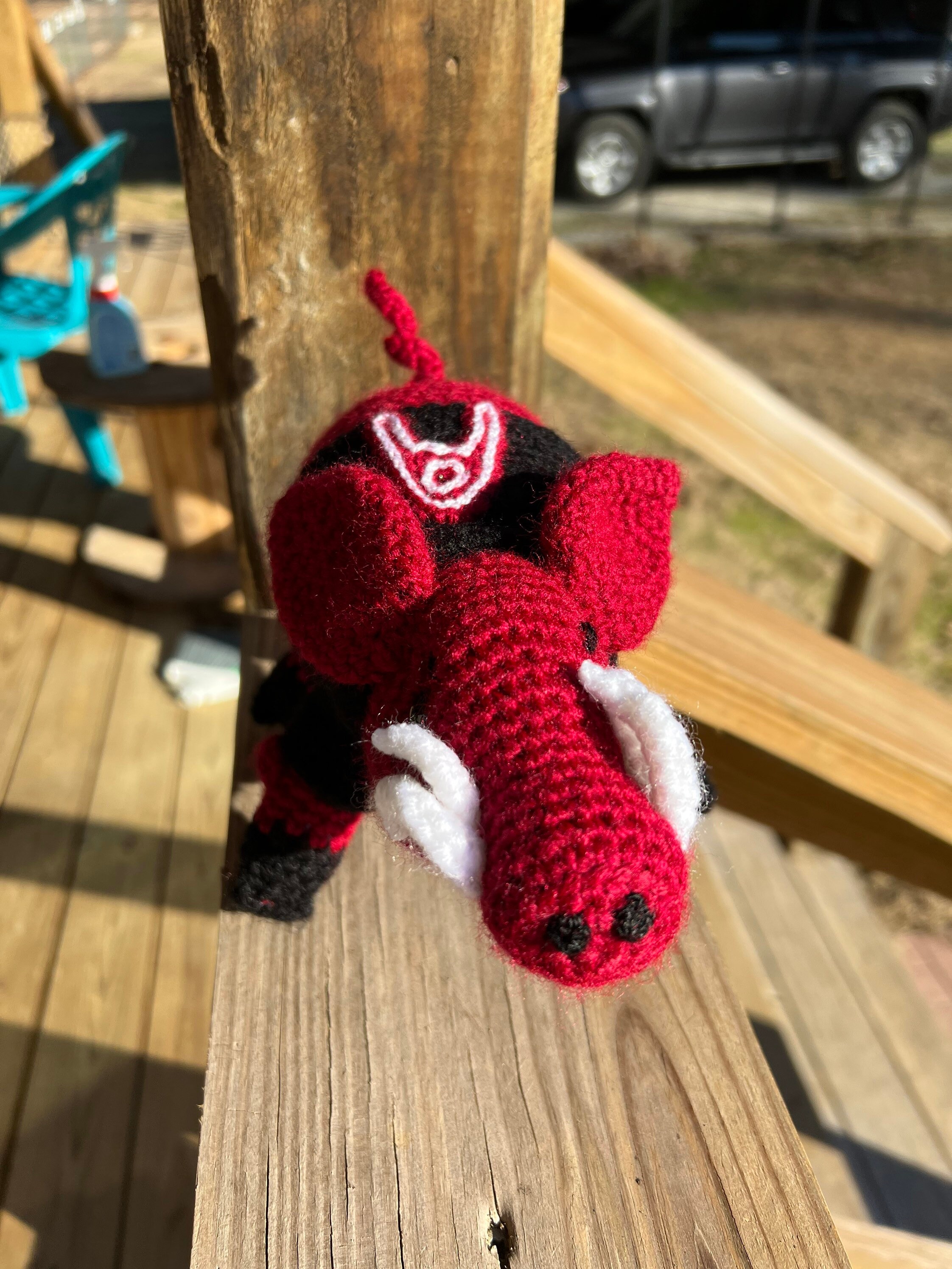 Stuffed Razorback Arkansas Razorback Handmade - Etsy