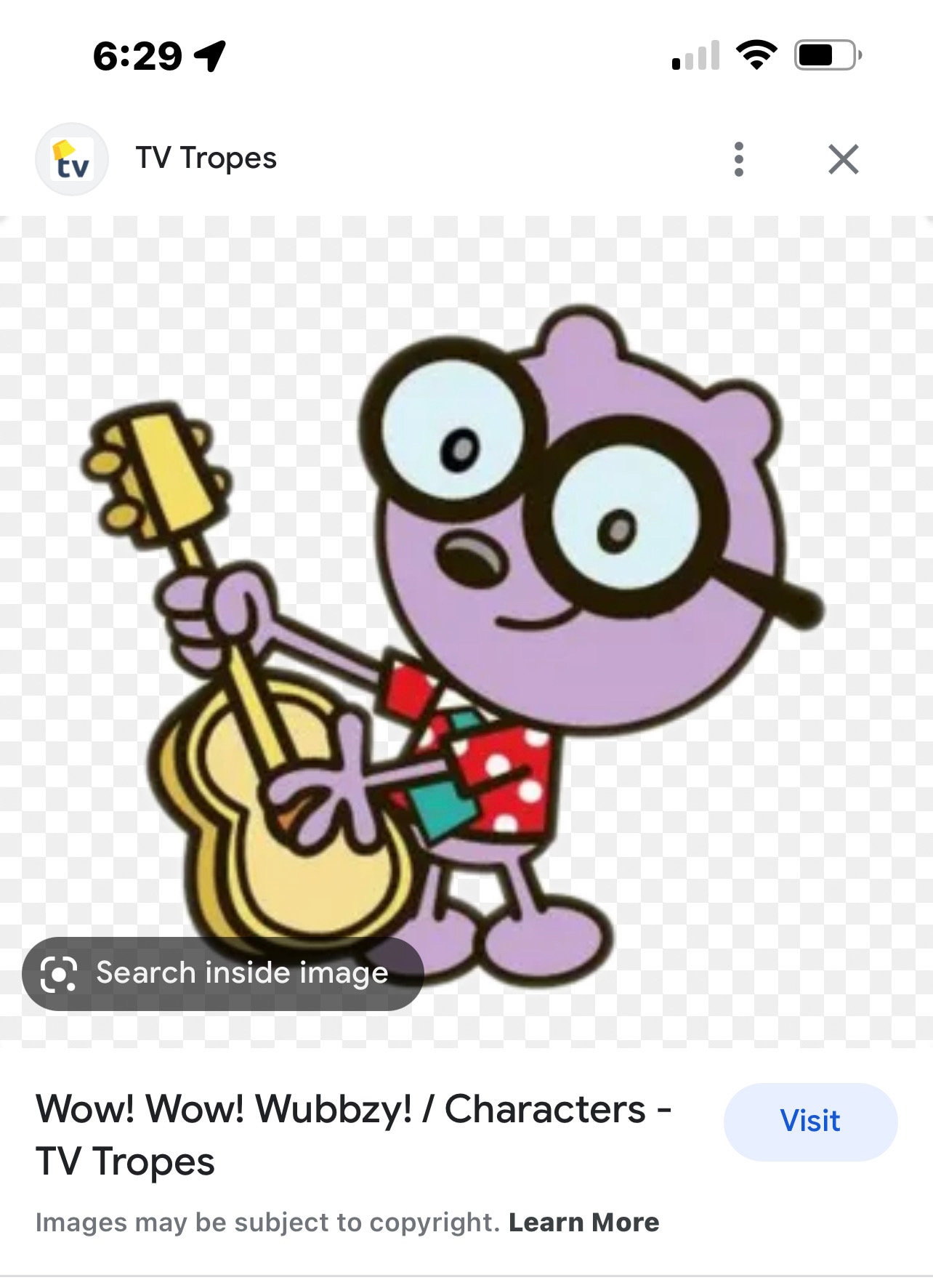 Wow Wow Wubbzy Curriculum Board 57 - 82xxmu7