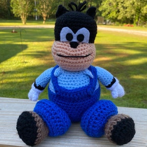 Pete Mickey Plush Etsy