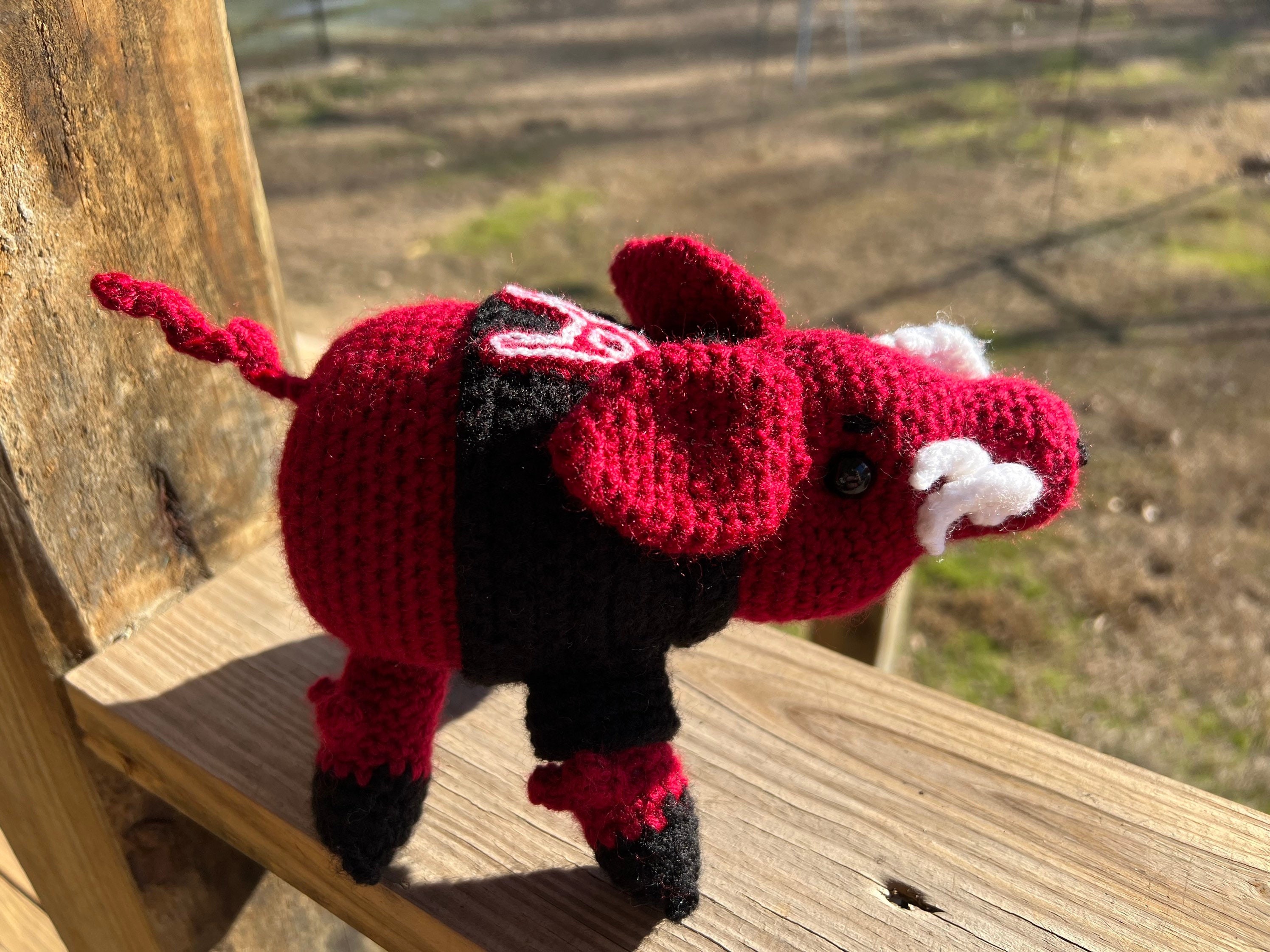 Ark Razorback Diy Arkansas Razorback Handmade - Etsy