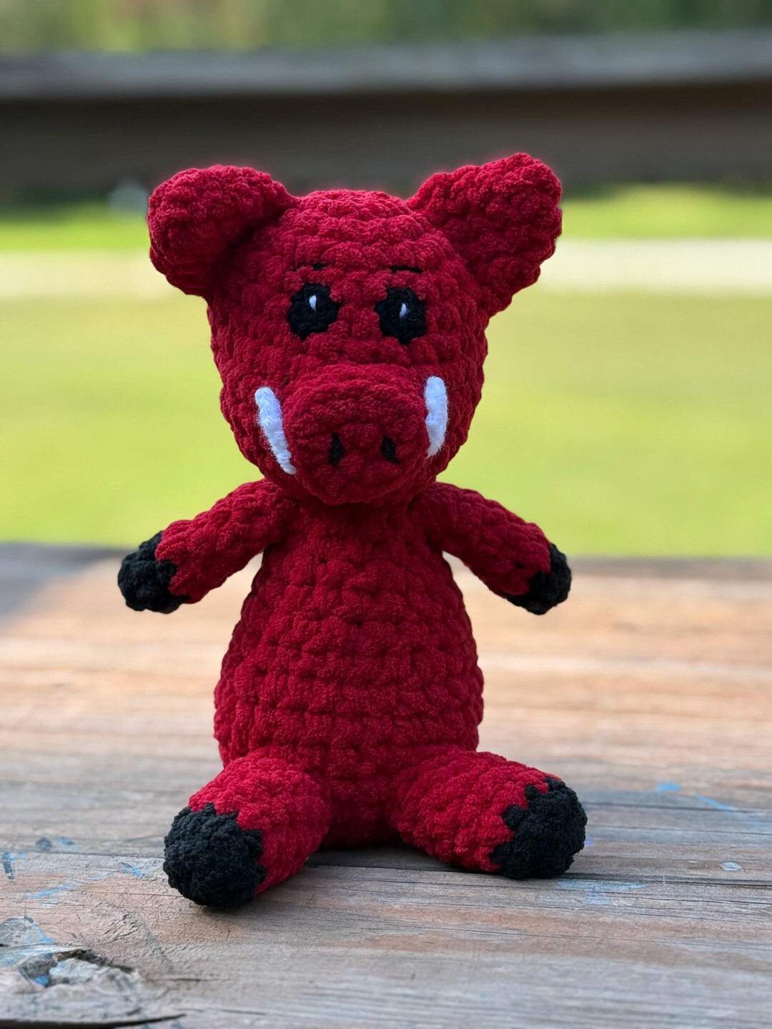 Stuffed Razorback Arkansas Razorback Stuffy - Etsy