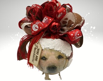 Labrador Christmas Ornament: Dog Lover Holiday Decor