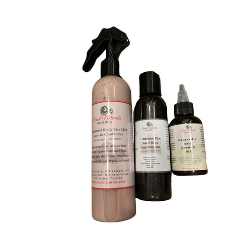 Sample Combo Pack Rice Milk Leave in Conditioner Rice Water Etsy