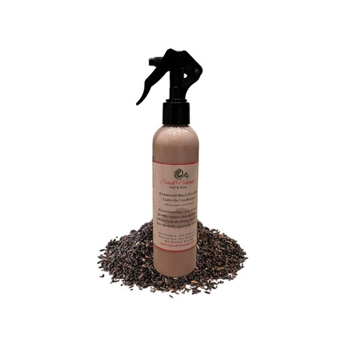 Fermented Black Rice Milk Leavein Conditioner With Ayurvedic Etsy