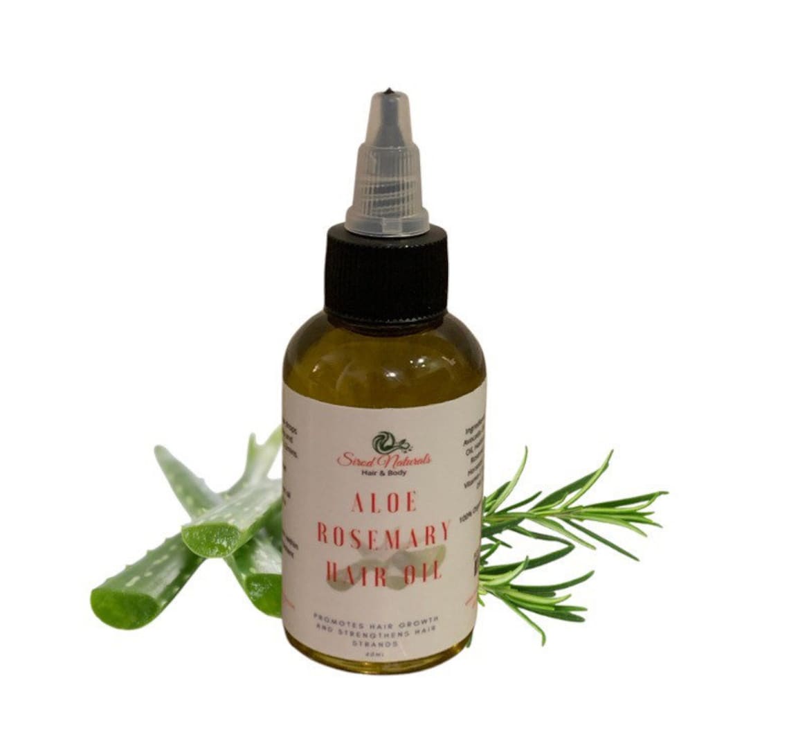 Aloe Rosemary Hair Oil/hair Growth Growth Oil/ Etsy