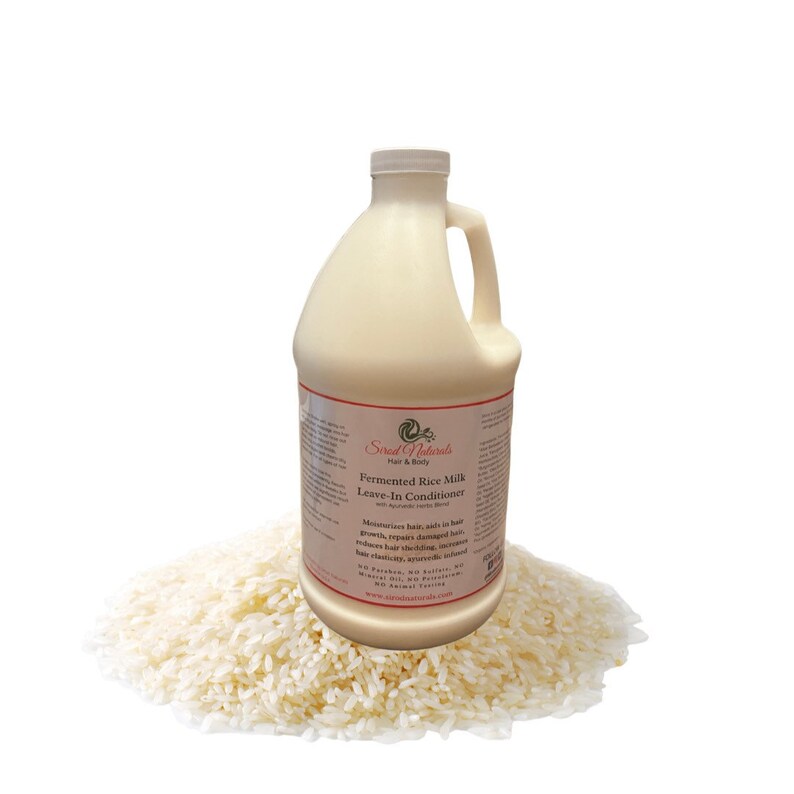 Fermented Rice Milk Leavein Conditioner With Ayurvedic Herbs Etsy