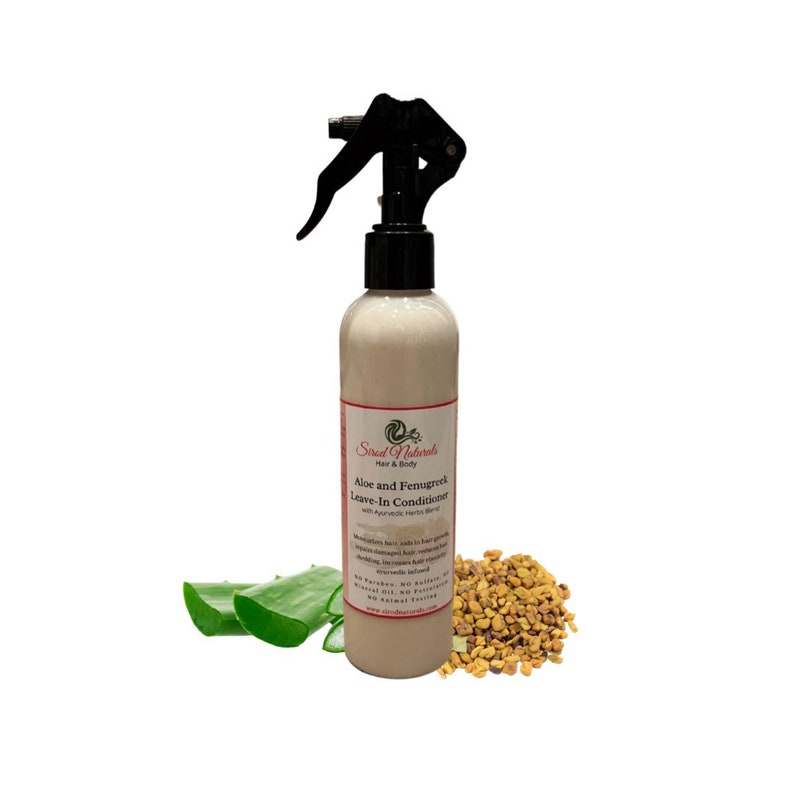Aloe and Fenugreek Leavein Conditioner With Ayurvedic Herbs Etsy