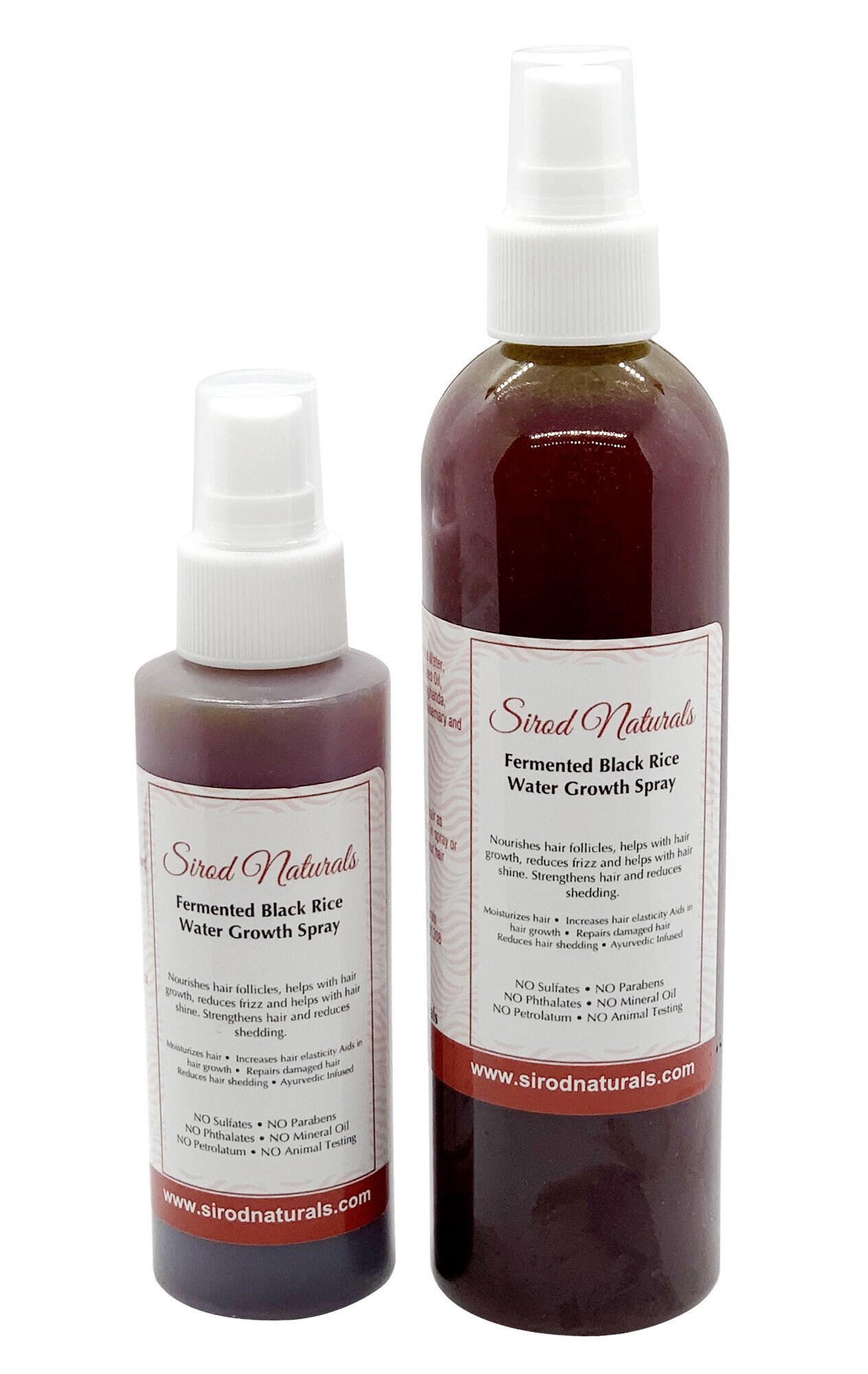 Organic Fermented Black Rice Water Hair Growth Spray