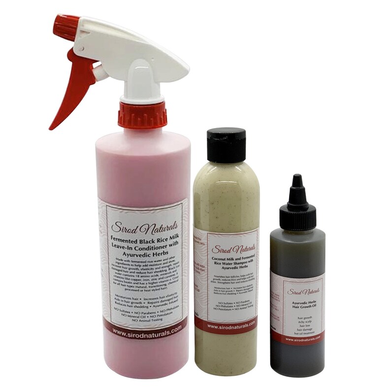 Combo Pack Rice Milk Leave in Conditioner Rice Water Shampoo Etsy