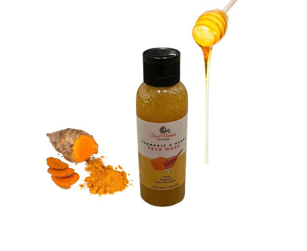 Organic Turmeric and Honey Face Wash/ Acne Clearing Face Wash
