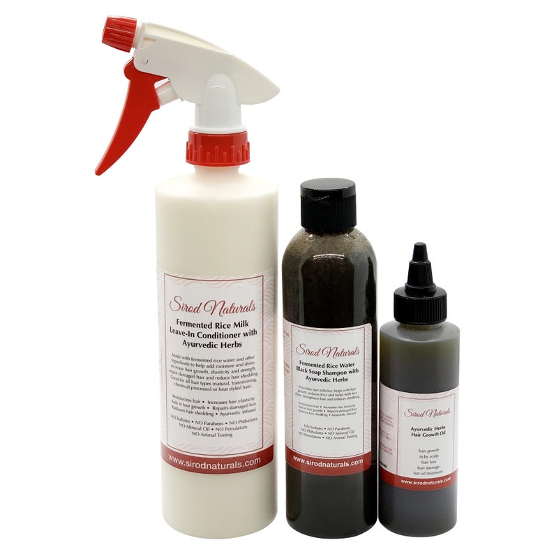 Combo Pack Rice Milk Leave in Conditioner Rice Water Shampoo Etsy