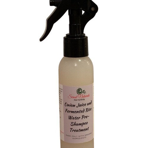 Onion Juice and Fermented Rice Water Preshampoo Treatment Etsy