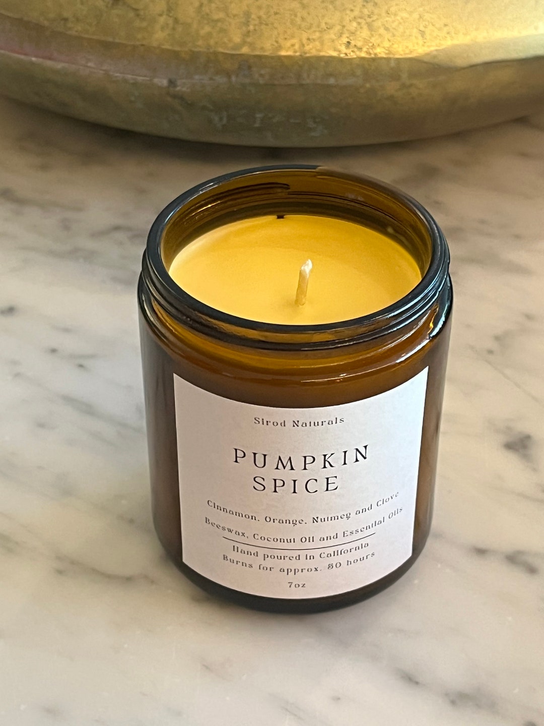 Beeswax Coconut Oil Candles Etsy